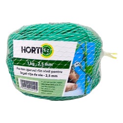 Furtun (garou) din vinil pentru legat in plasa, HORTI A-Z, 2,5 mm - 167 m.