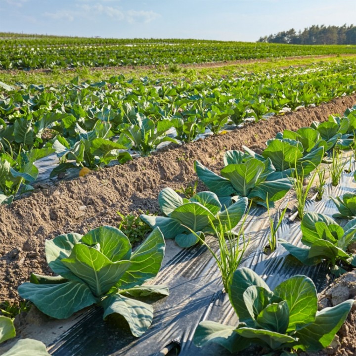 Folie mulcire HORTI A-Z, Neperforata, 15 microni - rola 1 x 50 m