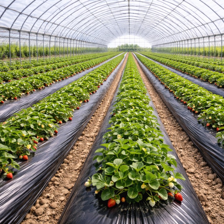 Folie mulcire HORTI A-Z, Neperforata, 15 microni - rola 1 x 50 m