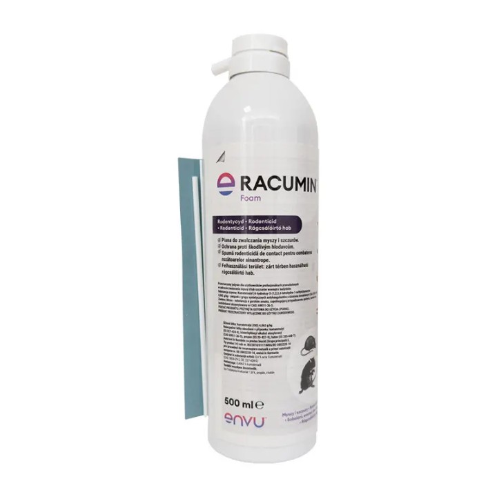 Spuma Rodenticida RACUMIN FOAM, Envu, Spray 500 ml