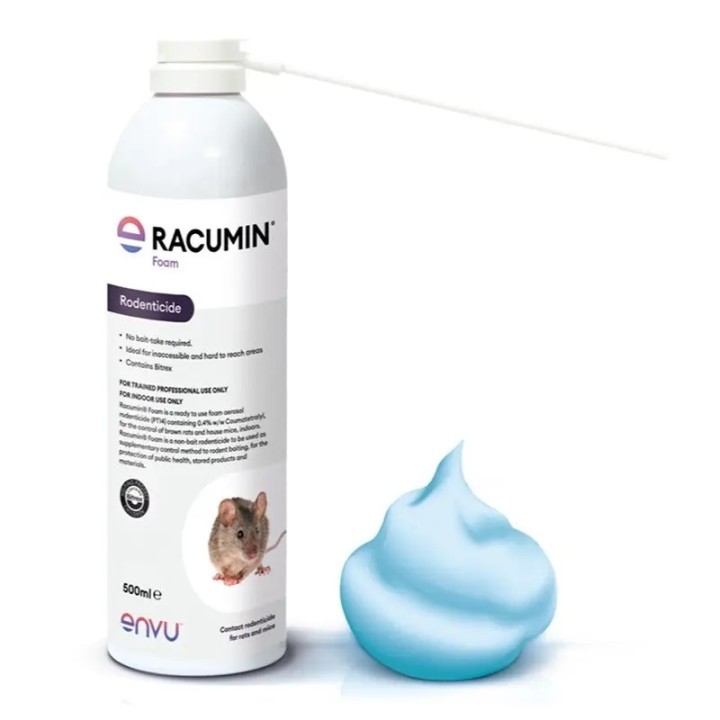 Spuma Rodenticida RACUMIN FOAM, Envu, Spray 500 ml