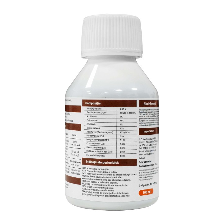 Biostimulator de inradacinare RAZOMAX PLUS, 100 ml