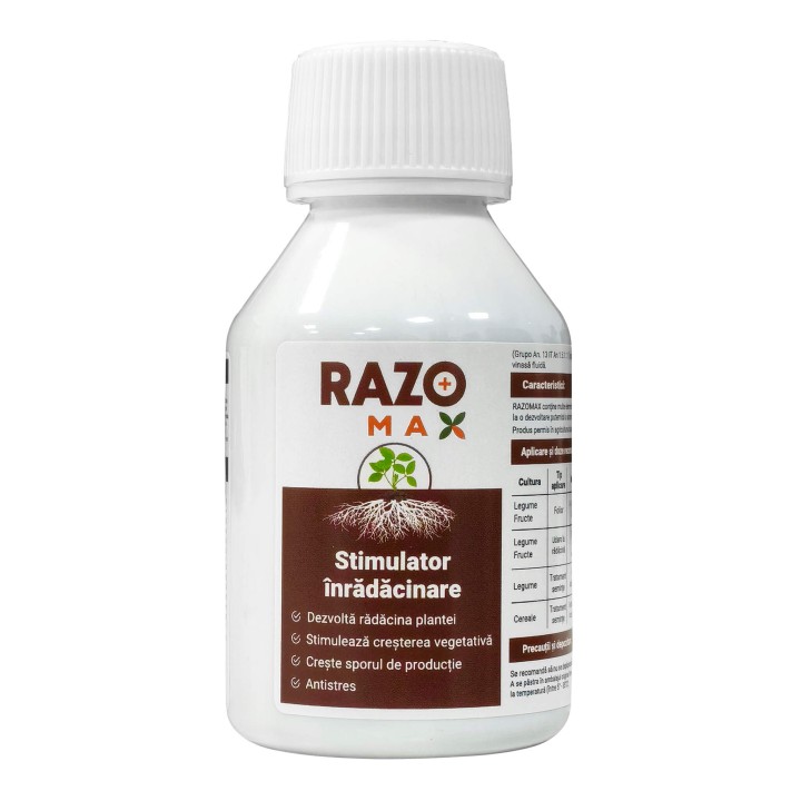 Biostimulator de inradacinare RAZOMAX PLUS, 100 ml