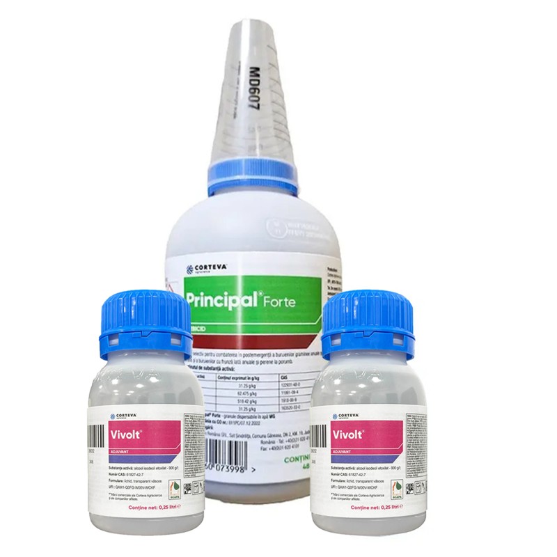 Erbicid Porumb PRINCIPAL FORTE 440 g + VIVOLT/TREND 500 ml