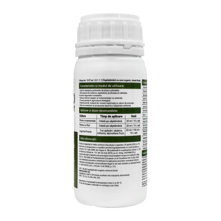 Biostimulator VERDOMAX - 100 ml, Legume, Fructe, 50 l apa