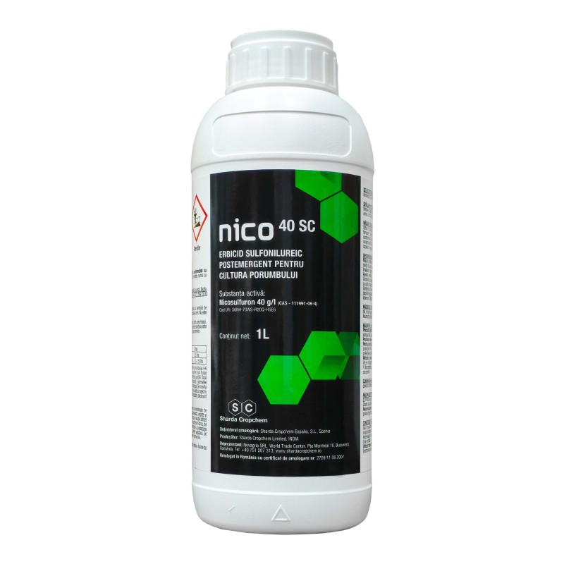 Erbicid porumb NICO 40 SC - 1 Litru, Sharda, Porumb