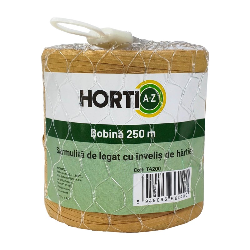 Sarmulita cu Invelis de Hartie HORTI A-Z - bobina 250 m