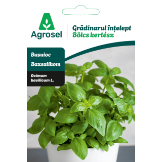 Seminte Busuioc, Agrosel, Gradinarul intelept - 1 g