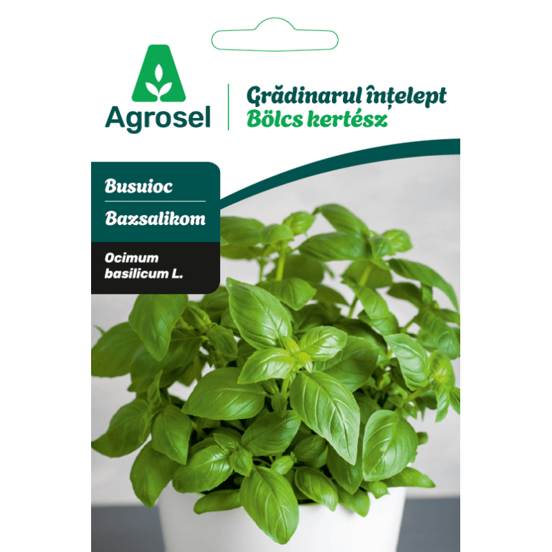 Seminte Busuioc, Agrosel, Gradinarul intelept - 1 g
