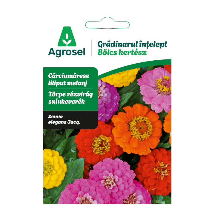 Seminte flori Carciumarese liliput melanj, Agrosel - 2 g