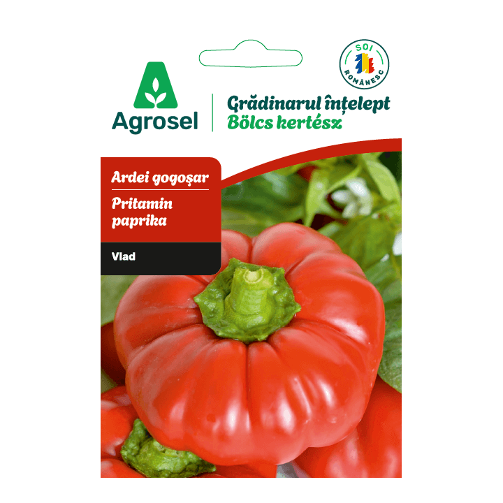 Seminte Ardei gogosar VLAD, Agrosel - cca 45 seminte