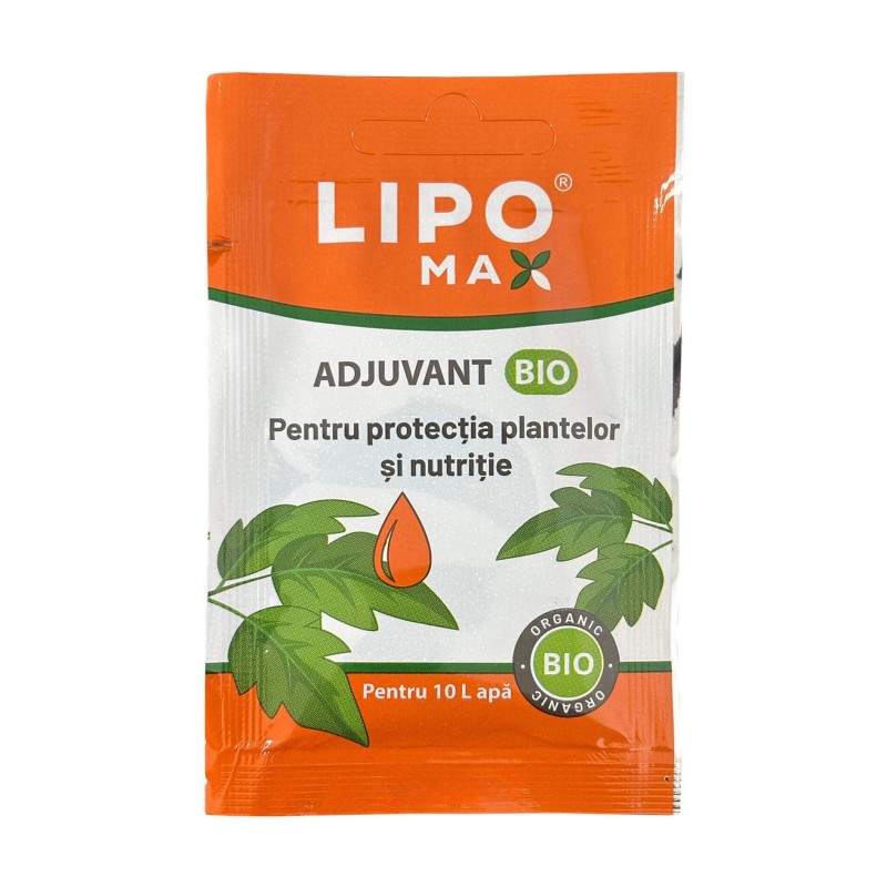 Adjuvant biologic LIPOMAX - 10 ml, Bacto, sticker, arsuri solare