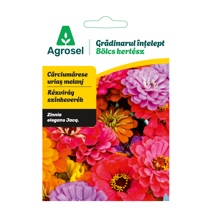 Seminte flori Carciumarese urias melanj, Agrosel - 2 g