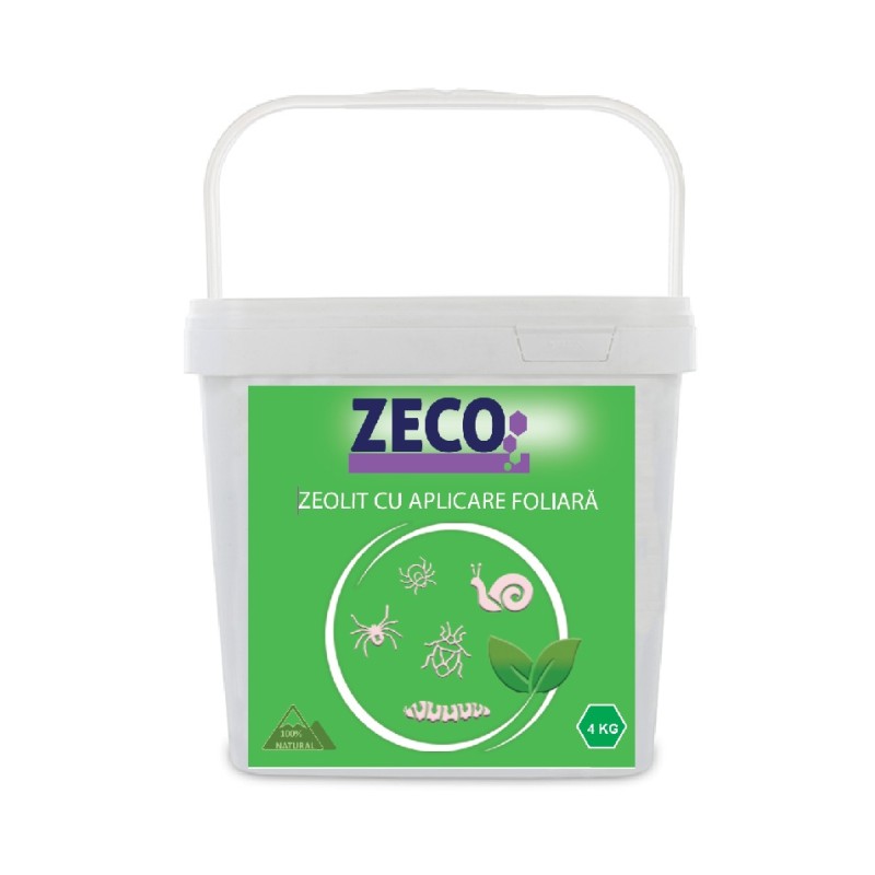 ZECO - Zeolit cu aplicare foliara 4 kg, Natural 100%