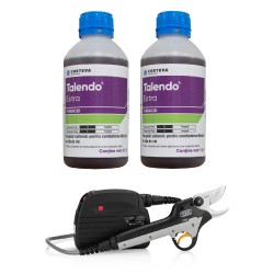 Pachet SMART-MIX 235 - Fungicid TALENDO EXTRA 2 L, Corteva + Foarfeca electrica cu acumulatori VOLPI KV600