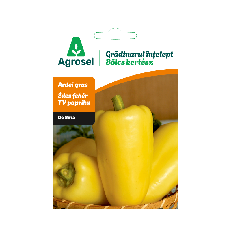 Seminte Ardei gras de Siria, Agrosel - cca 45 seminte