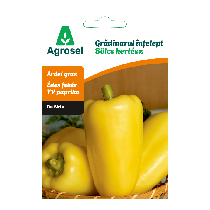 Seminte Ardei gras de Siria, Agrosel - cca 45 seminte