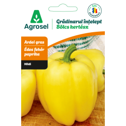 Seminte Ardei gras HILDI, Agrosel, Gradinarul intelept - cca 45 seminte