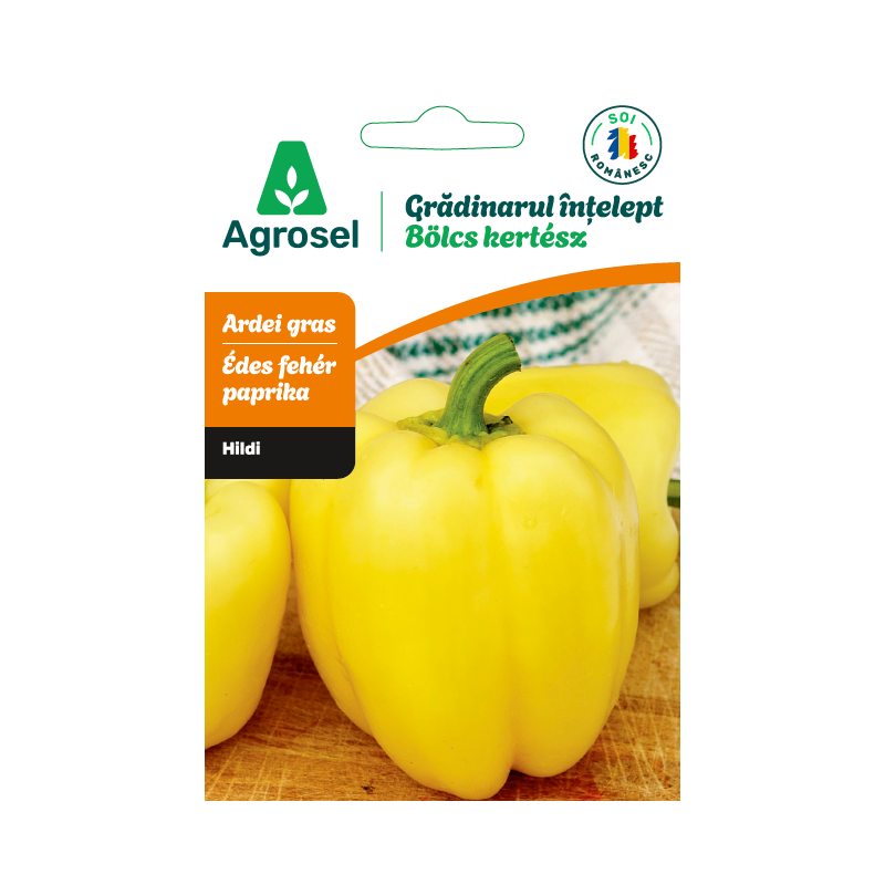 Seminte Ardei gras HILDI, Agrosel - cca 45 seminte