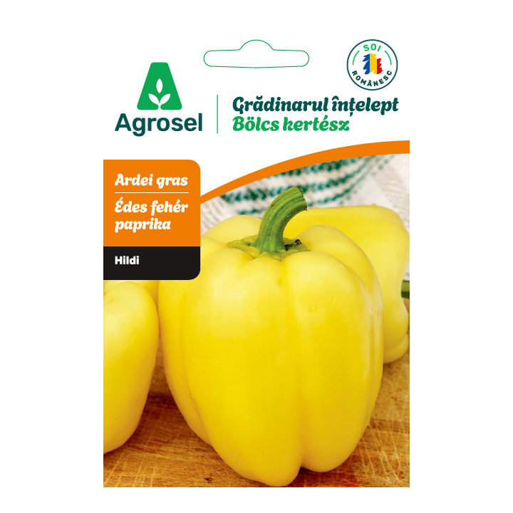 Seminte Ardei gras HILDI, Agrosel - cca 45 seminte