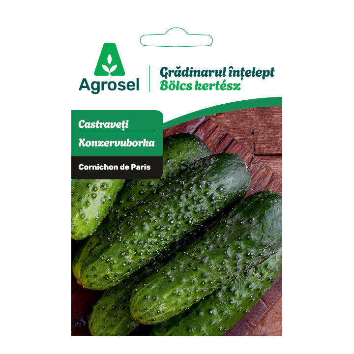 Seminte Castraveti CORNICHON DE PARIS, Agrosel - 1,4 g