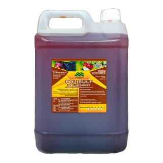 POLISULF - Polisulfura de Calciu, Zeama Sulfocalcica – 5 Litri, RO Ingrasamant
