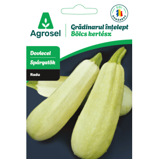Seminte Dovlecel RADU, Agrosel, Gradinarul intelept - 3,5 g