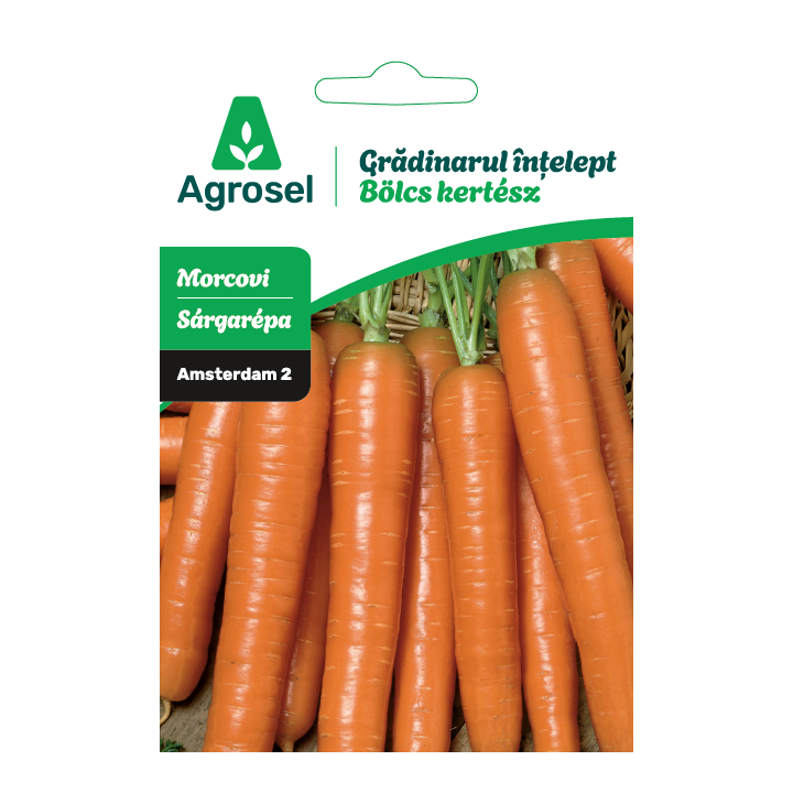 Seminte Morcovi AMSTERDAM 2, Agrosel - 4 g