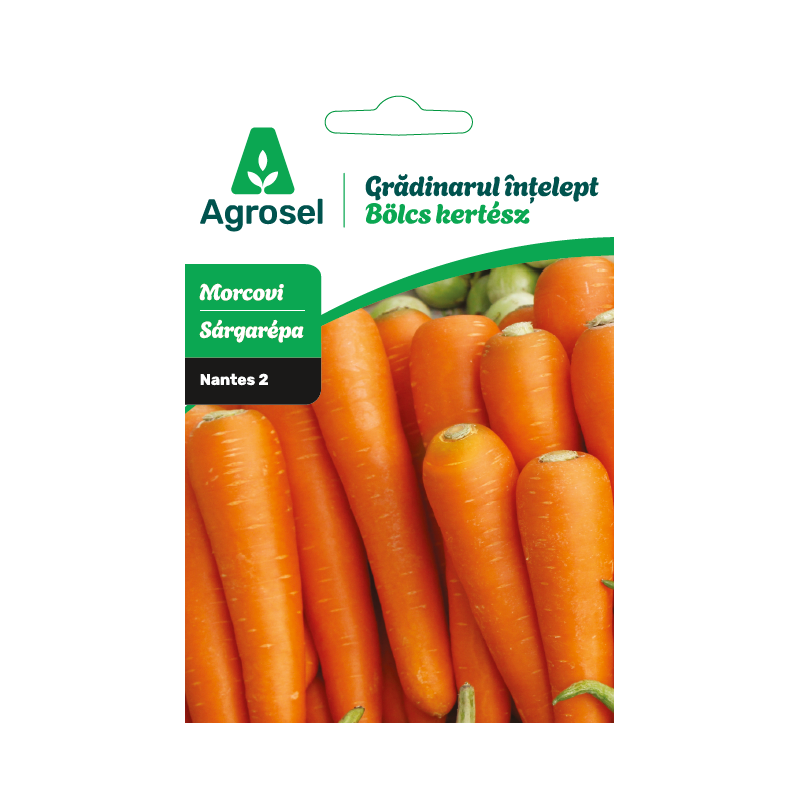 Seminte Morcovi NANTES 2, Agrosel - 4,5 g