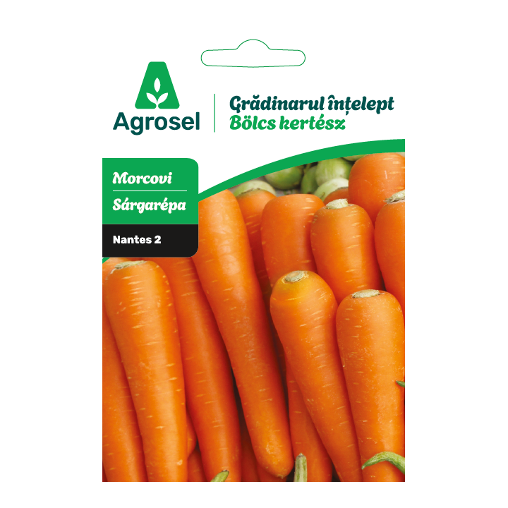 Seminte Morcovi NANTES 2, Agrosel - 4,5 g