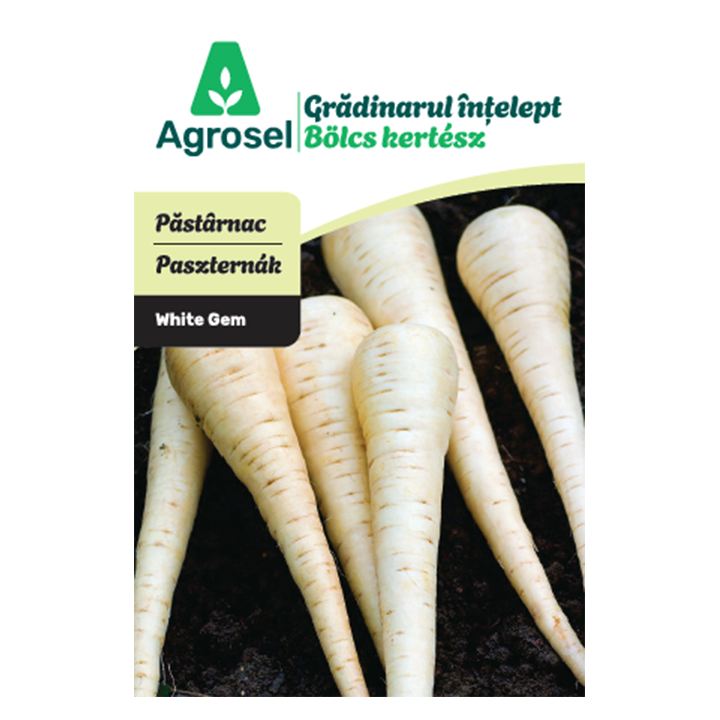 Seminte Pastarnac WHITE GEM, Agrosel - 3,5 g