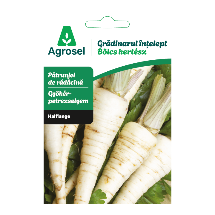 Seminte Patrunjel radacina HALFLANGE, Agrosel - 4,5 g