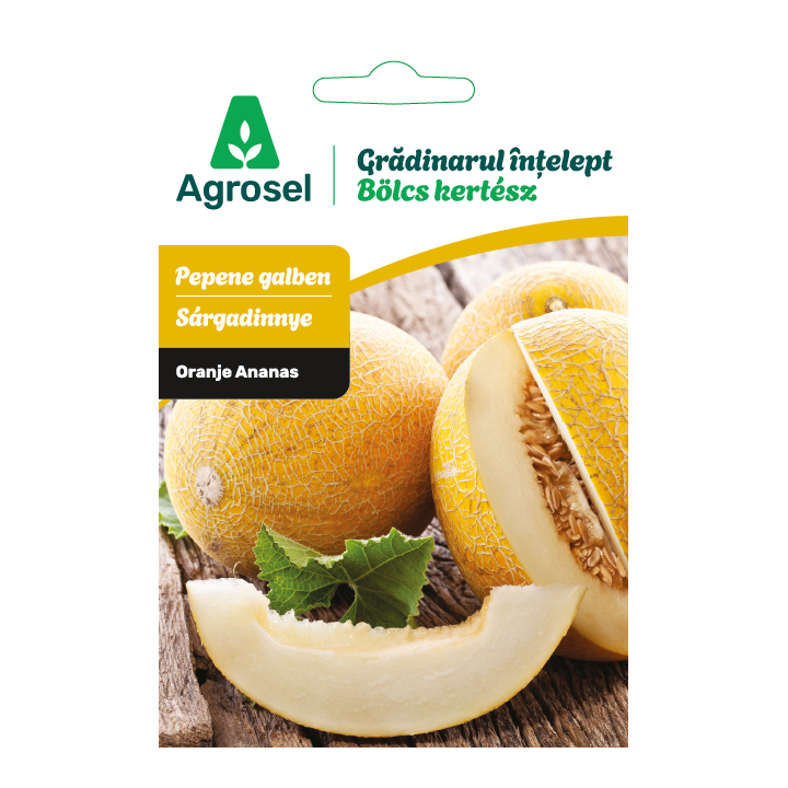 Seminte Pepene galben ANANAS/ORANJE ANANAS, Agrosel - 2 g