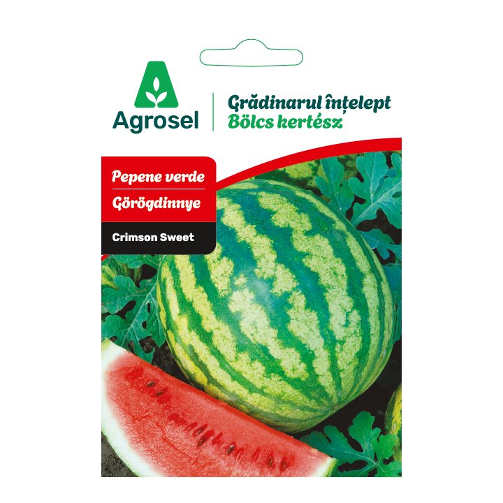 Seminte Pepene verde CRIMSON SWEET, Agrosel - 2 g