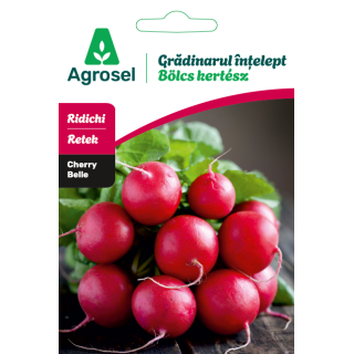 Seminte Ridichi CHERRY BELLE, Agrosel - 4 g