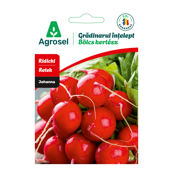 Seminte Ridichi JOHANNA, Agrosel - 4 g