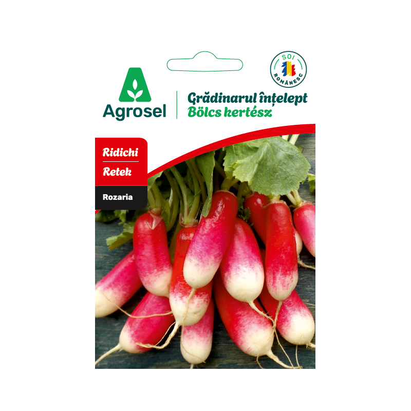 Seminte Ridichi ROZARIA, Agrosel - 4 g