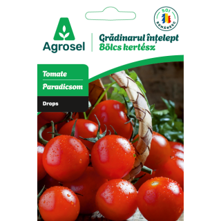 Seminte Tomate DROPS (rosu rotund), Agrosel - 0,4 g