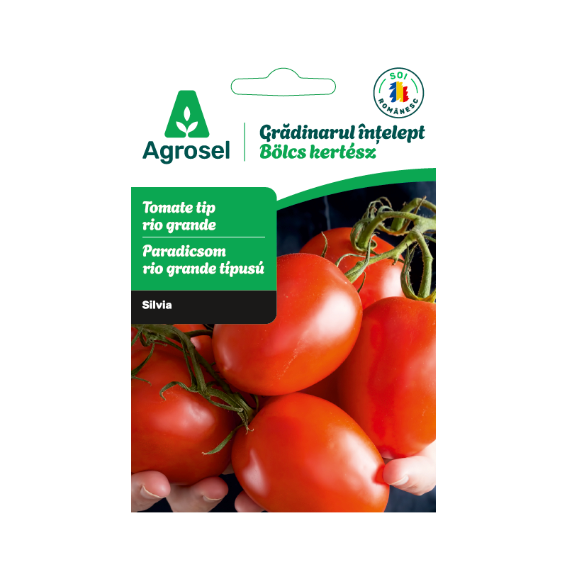 Seminte Tomate SILVIA tip RIO GRANDE, Agrosel - 0,5 g