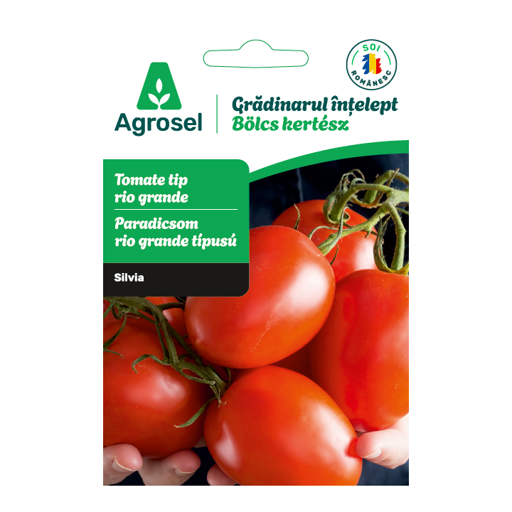 Seminte Tomate SILVIA tip RIO GRANDE, Agrosel - 0,5 g