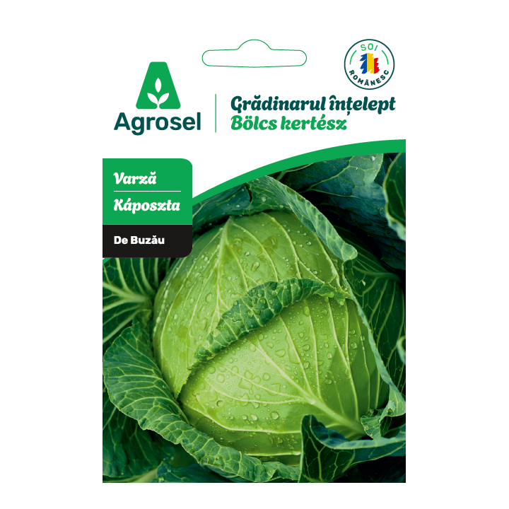Seminte Varza de BUZAU, Agrosel - 2,5 g