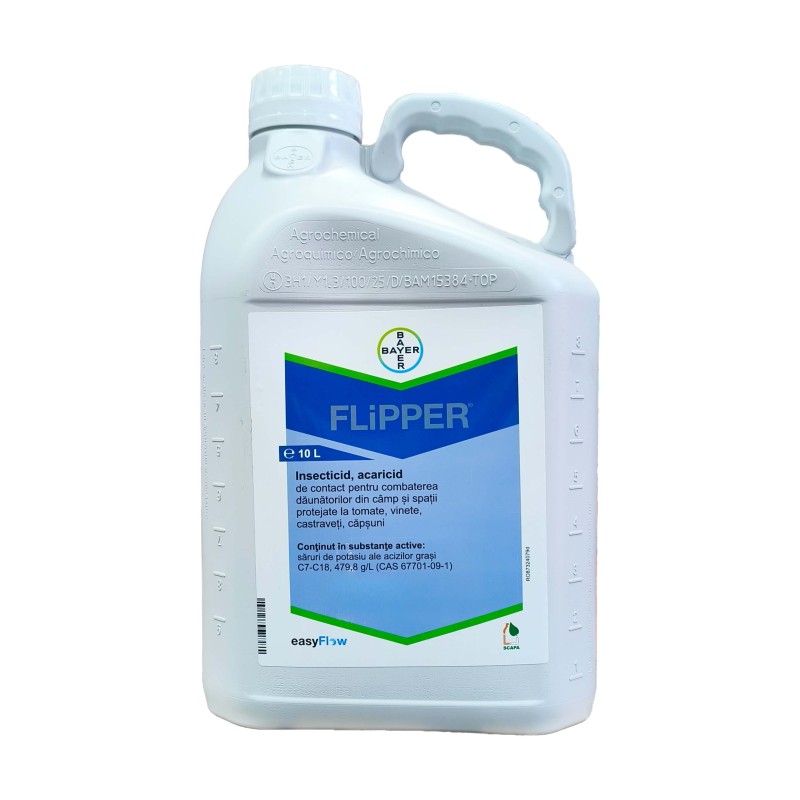 Insecticid acaricid FLIPPER, Bayer, Contact, 10 Litri