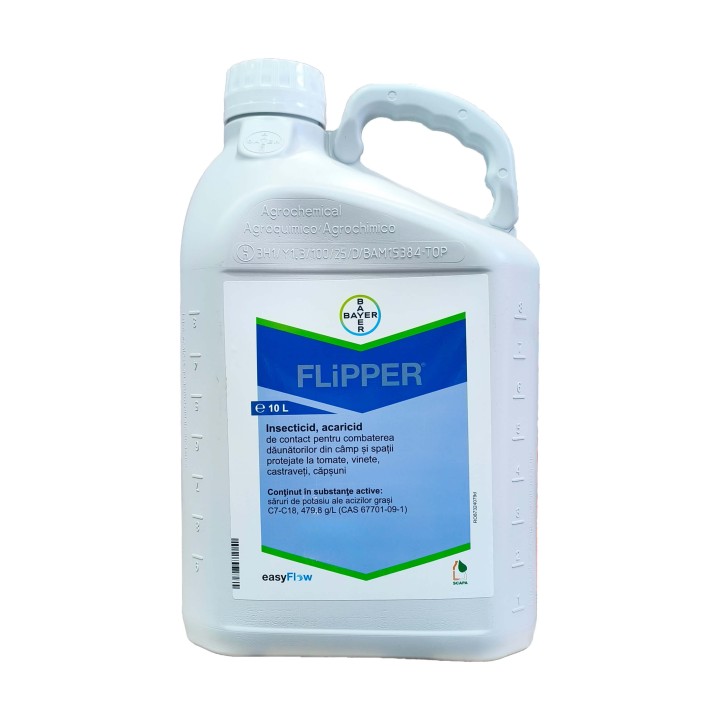 Insecticid acaricid FLIPPER, Bayer, Contact, 10 Litri