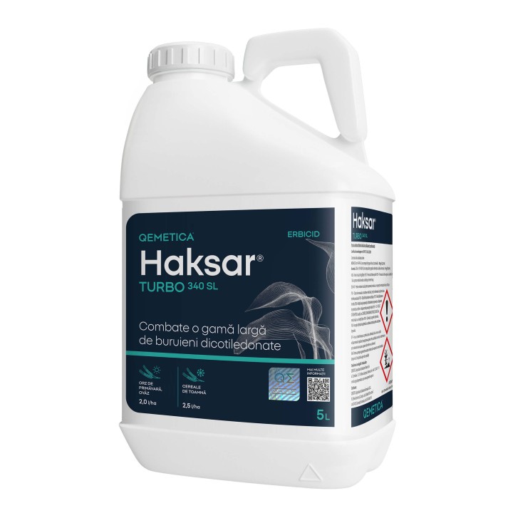 Erbicid HAKSAR TURBO 340 SL - 5 Litri, Qemetica