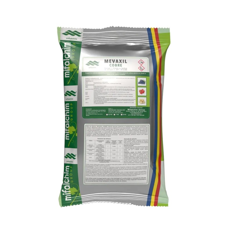 Fungicid MEVAXIL COBRE, Mifalchim - 1 kg, Combate eficient Mana