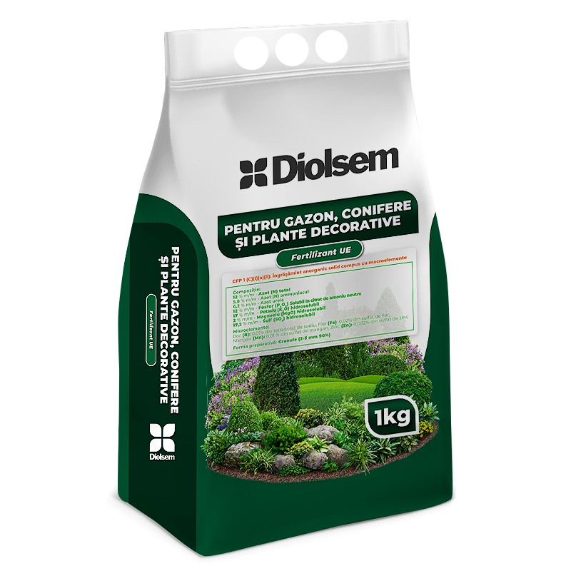 Ingrasamant Universal pentru gazon, conifere, plante decorative - 1 kg
