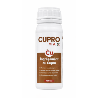 Ingrasamant foliar cu cupru CUPROMAX - 100 ml