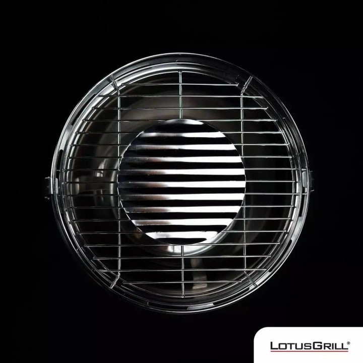 Pachet SMART-MIX 262 - LOTUS GRILL CLASSIC ANTRACIT + Capac sticla + Sac carbuni + Gel aprindere