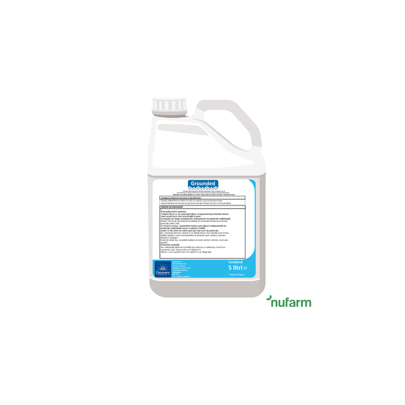 Adjuvant GROUNDED - 5 Litri, Nufarm, Aplicare peliculara