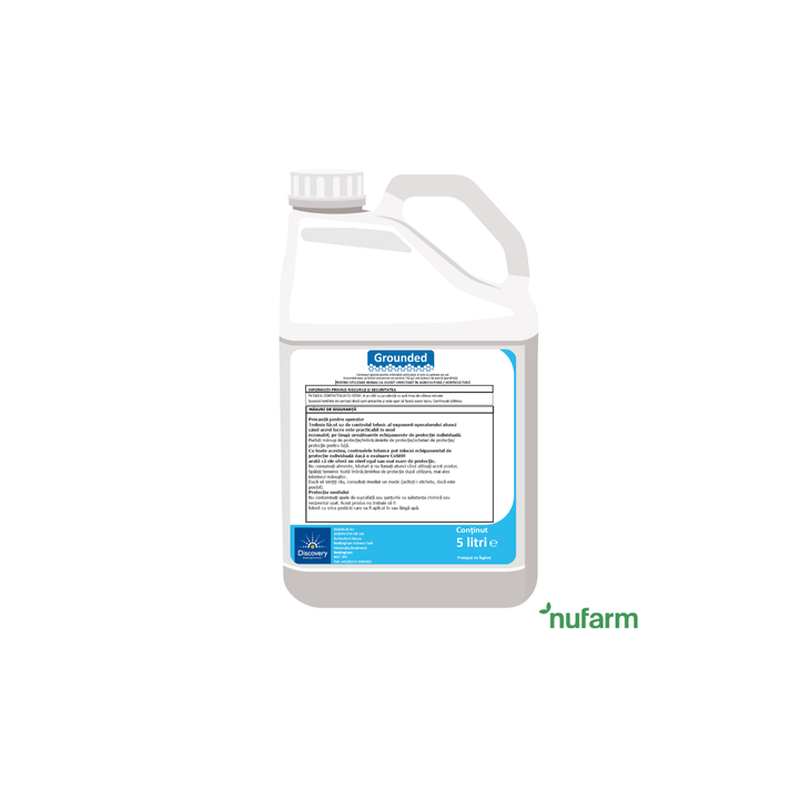 Adjuvant GROUNDED - 5 Litri, Nufarm, Aplicare peliculara